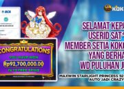 Maxwin 92 Juta di Starlight Princess, Member Setia Koko88 Auto Crazy Rich!
