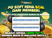 PG Soft di Bom Member! WD 100 Juta Langsung di Proses