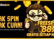 Gak Spin Gak Cuan! Klaim 88X Freespin Setiap Deposit 100 Ribu