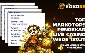 TOP MARKOTOP!! KAPAL**** JADI “PENDEKAR MEJA PANAS” DI LIVE CASINO