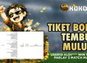 TIKET BOLA TEMBUS MULUS, USERID ALDI**** WIN 132 JUTA DI KOKO88!