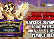 480 JUTA BERHASIL DIBAWA PULANG, USERID VIKA**** TEMBUS BESAR DI GATES OF OLYMPUS 1000!